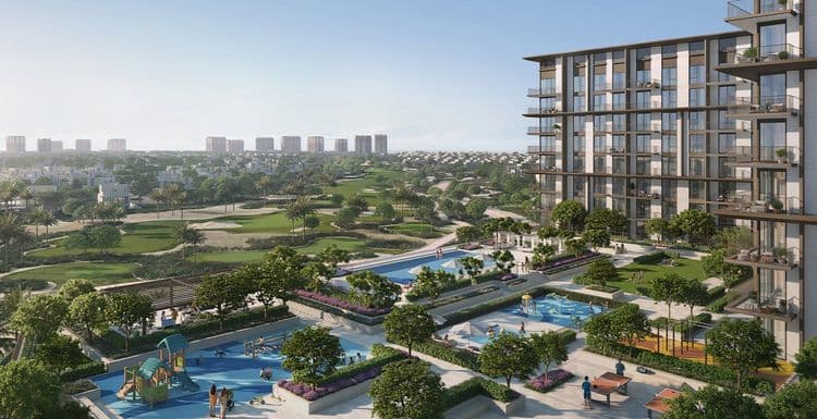 Golf Trails beside the Emaar South golf course